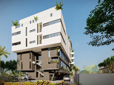 4 Units of 5 Bedroom Apartments with 2 Rooms BQ