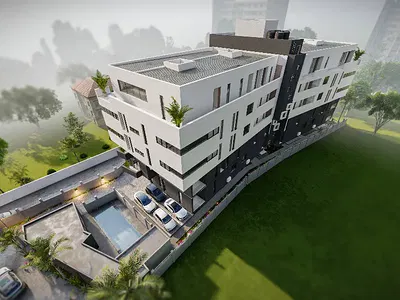 4 Units of 5 Bedroom Apartments with 2 Rooms BQ