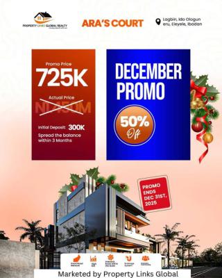 Secured and Verified Land with Instant Allocation, Aras Court Estate in Lagbin Ido Ologuneru,, Ibadan, Oyo, Residential Land for Sale