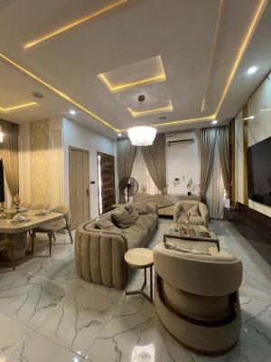 Fully Furnished 4bedroom Semi Detached Duplex with Solar, Ikota, Lekki, Lagos, Semi-detached Duplex for Rent