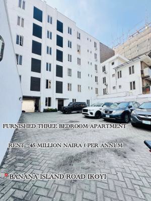Exclusive 3 Bedroom Apartment with Pool & Gym in a Secured Estate, Banana Island Road, Ikoyi, Lagos, Flat / Apartment for Rent