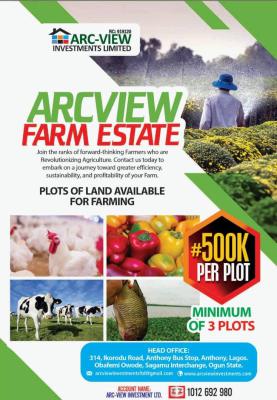 Most Beautiful and Well Positioned Farm Settlement and Residences, Ikana Balogun Ogere, Ogun State, Obafemi Owode, Ogun, Mixed-use Land for Sale
