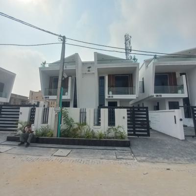 Beautiful 4 Bedroom Semi Detached Duplex with Bq, Ikota, Lekki, Lagos, Semi-detached Duplex for Sale