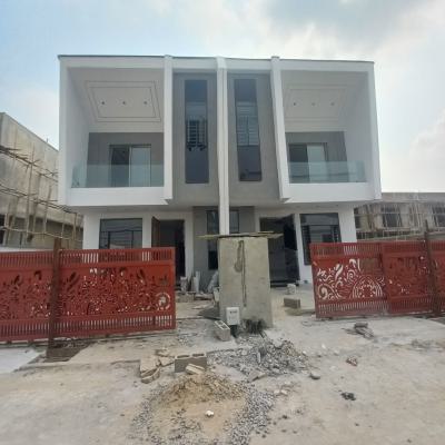 Newly Built 4 Bedroom Semi Detached Duplex with Bq, Ikota, Lekki, Lagos, Semi-detached Duplex for Sale