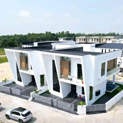 Contemporary 5 Bedroom Detached Duplex with Private Pool, Chevron, Lekki, Lagos, Detached Duplex for Sale