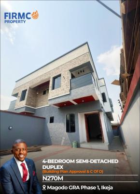 Exquisitely Crafted 4-bedroom Semi-detached Duplex, Gra Phase 1, Magodo, Lagos, Semi-detached Duplex for Sale