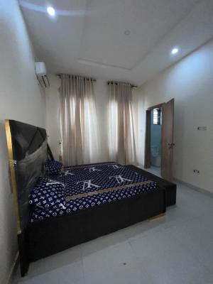 Partly Furnished Spacious Semi Masters Bedroom with Fitted Shared Kitchen, Orchid Road, Lekki, Lagos, Flat / Apartment for Rent