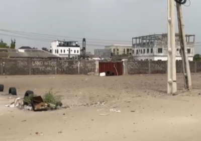 Fenced Dry Land Measuring Approximately 1,100sqm, Directly Facing Lagos-calabar Coastal Road, Lekki, Lagos, Land for Sale