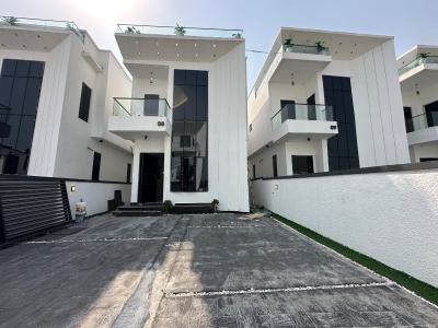 Charming Five (5) Bedroom Detached Duplex with Swimming Pool & Bq, Chevron, Lekki, Lagos, Detached Duplex for Sale