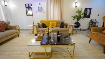 Cozy 3 Bedroom in a Serene Environment, Ada C. Okwuosa Street, Und St, Jahi, Abuja, Terraced Duplex Short Let