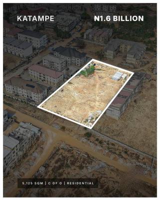 5125sqm Residential Land, Katampe, Abuja, Land for Sale