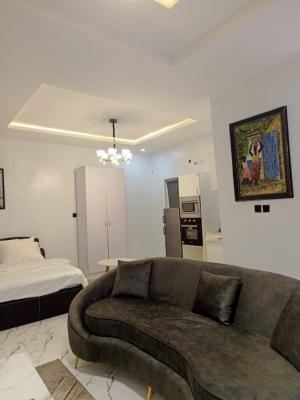 Luxury Furnished Studio Apartment Selfcontain, Chevron Area, Lekki, Lagos, Self Contain (single Rooms) for Rent