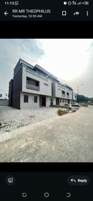 Luxury 4 Bedroom Semi-detached Duplex in a Secured Estate, Discovery Park Estate, Lekki Conservation, Lekki Phase 2, Lekki, Lagos, Semi-detached Duplex for Rent