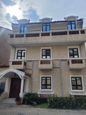 Spacious 4 Bedroom House with Bq, Dideolu Estate, Oniru, Victoria Island (vi), Lagos, Semi-detached Duplex for Rent