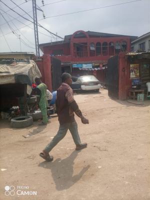 Old House But Well Maintained 4flat at Ladipo Lagos, Ladipo, Mushin, Lagos, Block of Flats for Sale