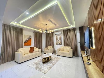 Fully Furnished 5 Bedroom Duplex with Bq, Ikota Villa Via Megachiken, Ikota, Lekki, Lagos, Detached Duplex for Rent