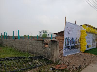 Luxury 3 Bedroom Terraced Duplex with a Studio Apartment, Ojaja Mall,atican Beach,lagos–calabar Coastal Road, Lekki, Lagos, Terraced Duplex for Sale