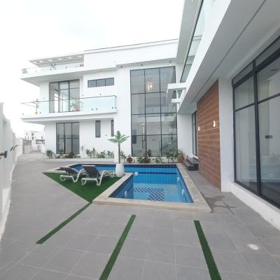 Magnificent 5 Bedroom Detached Duplex with Pool,cinema and Bq, Chevron, Lekki, Lagos, Detached Duplex for Sale