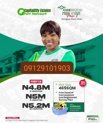 Plots of Affordable Land, Omagwa, Close to The Airport, Ikwerre, Rivers, Mixed-use Land for Sale