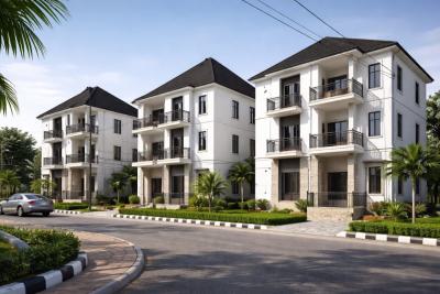 5 Bedroom Duplex with 2 Units of 2 Bedroom Bq Attached, Asokoro Main, Asokoro District, Abuja, Detached Duplex for Sale