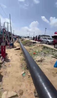 a Dry Land, Facing Lekki - Epe Expressway, Olokonla, Ajah, Lagos, Commercial Land for Rent