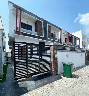 4 Bedroom Semi Detached Duplex, Chevron, Lekki, Lagos, Semi-detached Duplex for Rent