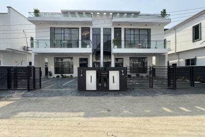 Luxury 4 Bedroom Semi-detached Duplex with Boys Quarter, Ikota, Lekki, Lagos, Semi-detached Duplex for Sale