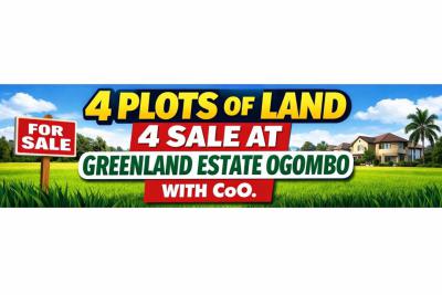 4 Plots of Distressed Landed Property, Green Land Estate Ogombo Abraham Lekki, Ogombo, Ajah, Lagos, Land for Sale