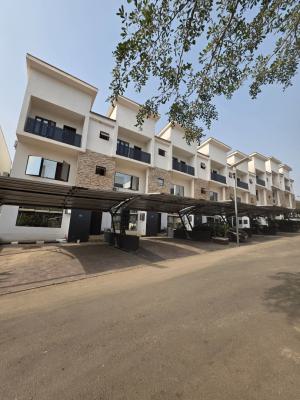 Luxury 4 Bedroom Terrace Duplex with Bq, Guzape District, Abuja, Terraced Duplex for Sale