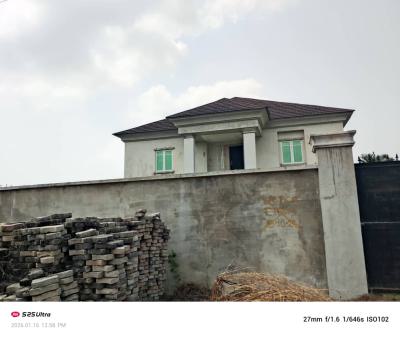 Partially Completed 4 Bedroom Fully Detached Duplex, Off Sola Harrison Street , Lekki. Scheme Ii, Ogombo, Ajah, Lagos, Detached Duplex for Sale