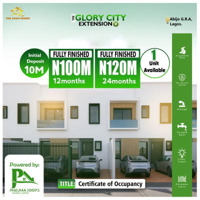 4 Bedroom Terraces, Abijo, Lekki, Lagos, Terraced Duplex for Sale