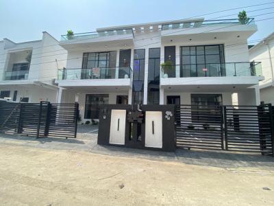 Luxury 4 Bedrooms Semi Detached Duplex with Bq, Ikota, Lekki, Lagos, Semi-detached Duplex for Sale