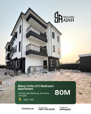 Blocks of Flats, Sangotedo, Ajah, Lagos, Block of Flats for Sale