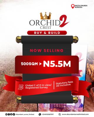 Dry Land with C of O Ikorodu, Emuren Imota Ikorodu (just 2 Minutes From Imota Junction, Near Caleb U, Ikorodu, Lagos, Mixed-use Land for Sale