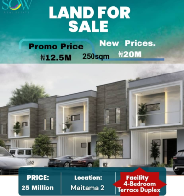 Prelaunch 250sqm Estate Plots, Maitama 2, Maitama District, Abuja, Residential Land for Sale