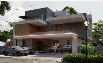 4-bedroom Mansions Plot Size: 1,000 Sqm Offplan, in an Estate in Chevron Drive, Lekki, Lagos, Detached Duplex for Sale