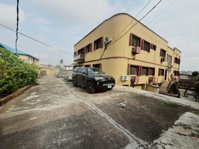 Land Measuring 1300sqm, with 6units of 3bedroom Flat in a Secured Clos, Allen, Ikeja, Lagos, Block of Flats for Sale