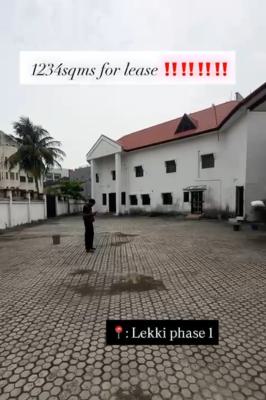 1234sqm Space with Building on It, Lekki Phase 1, Lekki, Lagos, Land for Rent