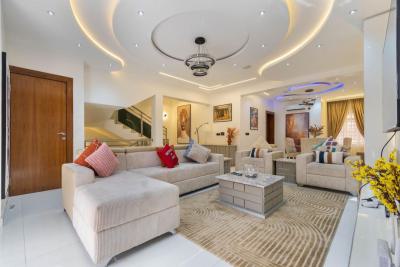 Brand New Smart Luxury 🥰 2 Bedroom Maisonette Apartment with City-v, Lekki Phase 1, Lekki, Lagos, Flat / Apartment Short Let