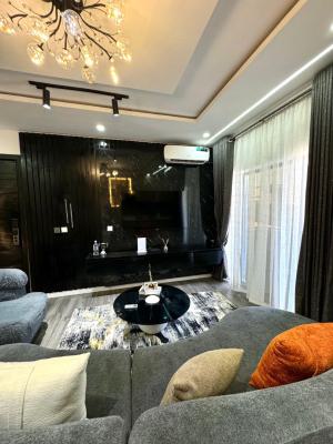 Brand New Smart Luxury 🥰 1 Bedroom Maisonette Apartment with City-v, Lekki Phase 1, Lekki, Lagos, Flat / Apartment Short Let