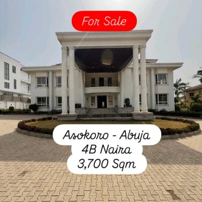 7 Bedroom Mansion 2 Bedroom Guest Chalet  Location: Asokoro Main  Size, Asokoro District, Abuja, House for Sale