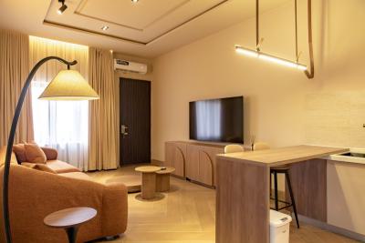 The Beige Two Bedroom Apartment W/all Shades of Deluxe Living, Asokoro District, Abuja, Flat / Apartment Short Let