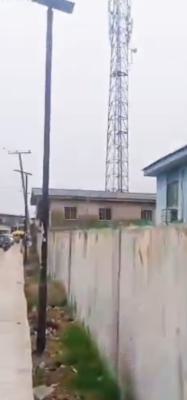 Standard 4-plots of Land, with Many Structures on a  Corner Piece, on, Off Agbe Road, New Oko-oba, Abule-egba, Lagos.    *title:* C of O *pri, New Oko-oba, Agege, Lagos, Block of Flats for Sale