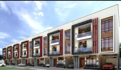 Classic 4 Bedroom Terraced Duplex with 2 Masters, 2 Parlous and Bq, Opebi, Ikeja, Lagos, Terraced Duplex for Sale