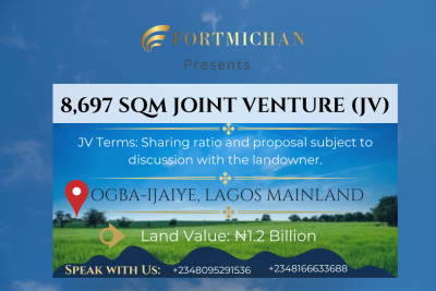 Over 2 Acres of Prime Land, Ogba-ijaiye, Ogba, Ikeja, Lagos, Land Joint Venture