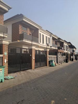 Fully Serviced 4-bedroom Semi-detached Duplex with Bq and Gatehouse, Orchid Road, Lekki, Lagos, Semi-detached Duplex for Rent