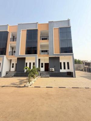 3 Bedrooms Terraced Duplex with a Cinema and a Room Bq, Katampe Extension, Katampe, Abuja, Terraced Duplex for Rent