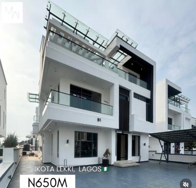 Luxurious 5 Bedroom House with Amazing Facilities, Ikota, Lekki, Lagos, Detached Duplex for Sale