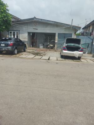 Bungalow Sittng on a Full Plot of Land Is Up for Saat Off Local Ai, Oshodi, Lagos, Land for Sale