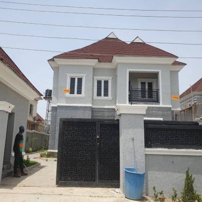 Luxury 4 Bedroom Detach Duplex with 2bq and Gate House, Estate Along Von Road, Lugbe District, Abuja, Detached Duplex for Sale
